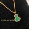 692fd9df99f2d84055c8af11 Green Jade Gourd Necklace
