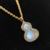 White is White Mother-of-Pearl, which is perfectly translucent when viewed against the light, with iridescent hues shifting from different angles—ethereal and romantic!