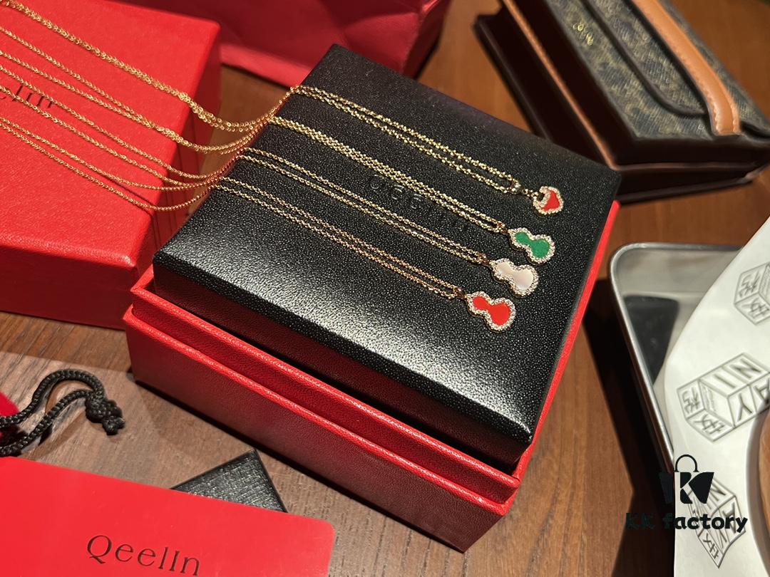692fda0f99f2d84055c8af42 Qeeli's Classic Necklaces: Lucky Gourd and Love Lock, Packed with Meaning