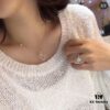 692fda4299f2d84055c8af7d Kirin Gourd Necklace, High Aesthetic Appeal, Excellent Fit, Versatile Design, Thick Gold Plating with Real Gold Texture, Eight-Heart Eight-Arrow High-Carbon Diamond, Small and Exquisite