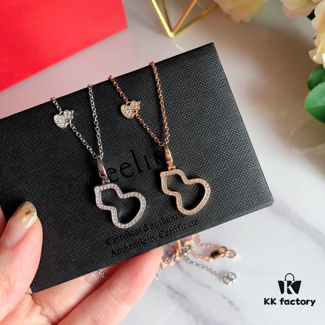 692fda4699f2d84055c8af83 Kirin Gourd Necklace, High Aesthetic Appeal, Excellent Fit, Versatile Design, Thick Gold Plating with Real Gold Texture, Eight-Heart Eight-Arrow High-Carbon Diamond, Small and Exquisite