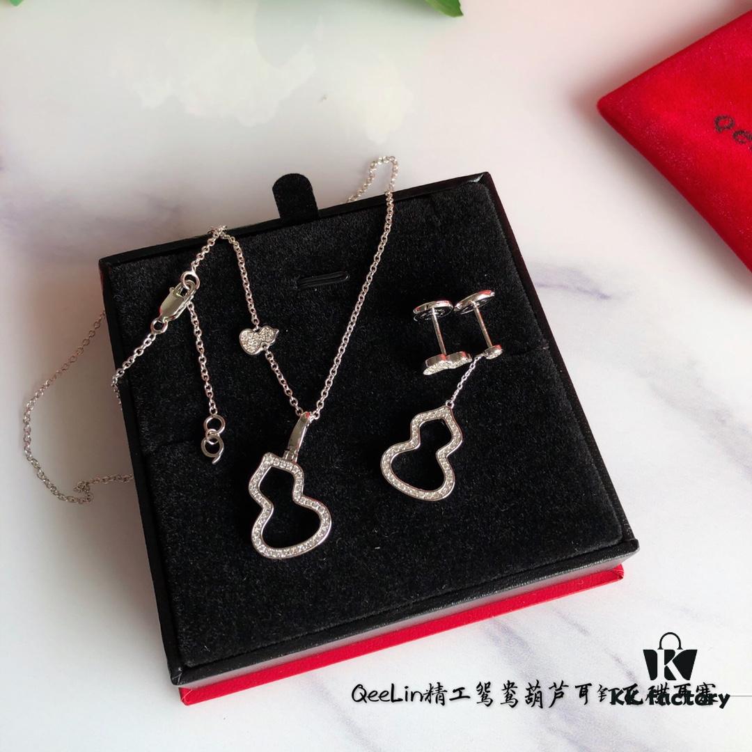 Kirin Yingyang Gourd Earrings, Stylish and Elegant, Pure Silver with Thick Gold Plating