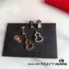 Kirin Yingyang Gourd Earrings, Stylish and Elegant, Pure Silver with Thick Gold Plating
