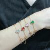 692fda5799f2d84055c8af96 Kirin Mini Pink Gourd Bracelet, Wealth-Attracting and Stylish, Elegant and Versatile Design with Thick Gold Plating for a Genuine Gold Look