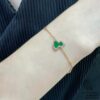 692fda6c99f2d84055c8afad Kirin Tilted Gourd Bracelet, Stylish and Versatile with Thick Gold Plating and High-Carbon Brilliant Cut Zircon