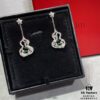 692fda7699f2d84055c8afbd Qeelin Wulu Lace Emerald Green Gourd Earrings