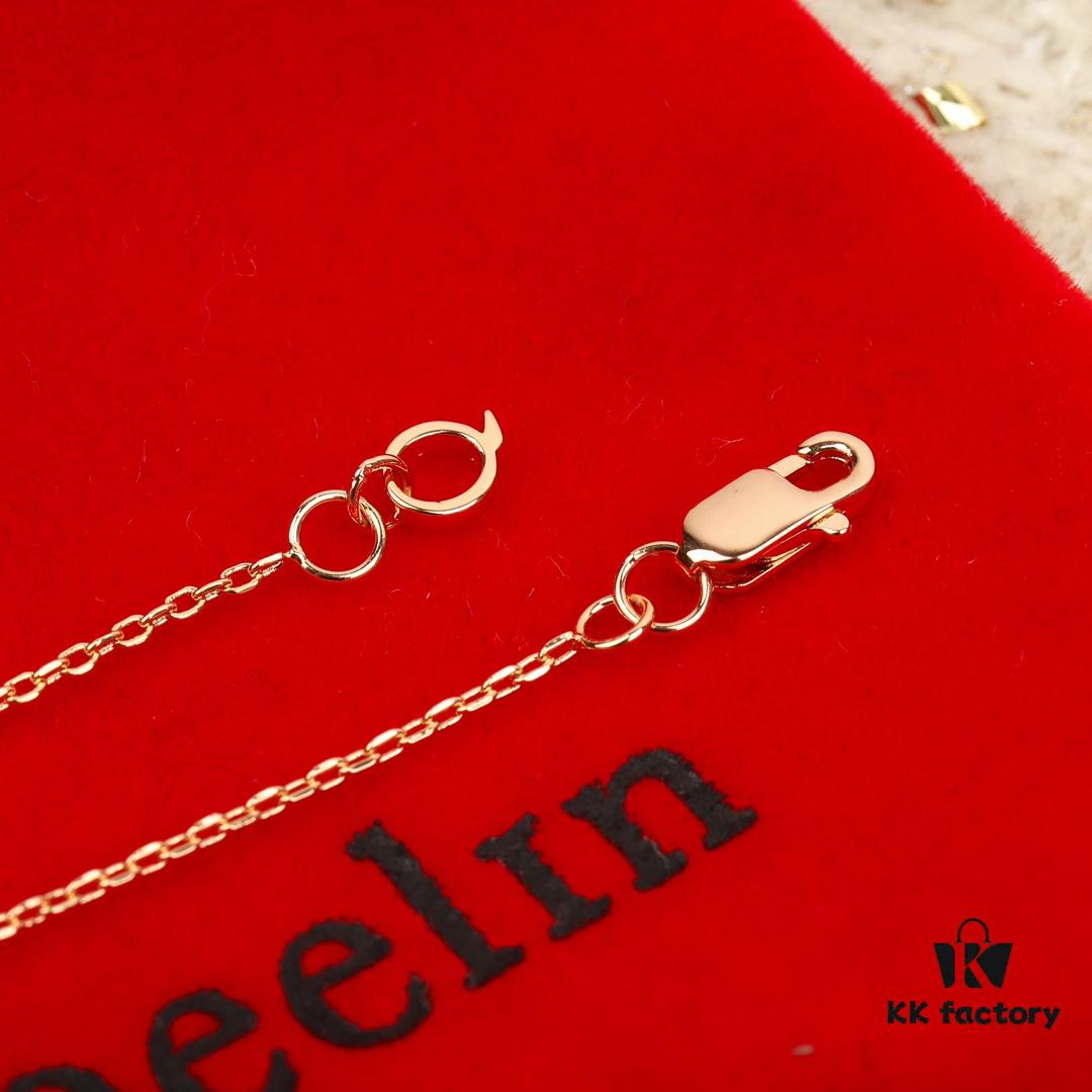 692fda7999f2d84055c8afc5 Double Gourd Necklace, symbolizing mutual love and double blessings with its twin gourd design