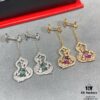692fda7a99f2d84055c8afc7 Qeelin Wulu Lace Emerald Green Gourd Earrings