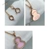 692fda8a99f2d84055c8afdd V-Gold Plated 1.0 Micron Gold Mini Pink Gourd Necklace, High Aesthetic with Excellent Fit and Versatility, Thick Gold Plating for a Premium Real Gold Look, Featuring Eight-Heart Eight-Arrow High-Carbon Diamond, Small and Exquisite – Wear It and Tell Others It's Genuine Gold