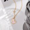 692fda9499f2d84055c8afe8 Exquisitely Crafted Gourd Pendant Necklace with Hand-Set Stones, V-Gold Material, Unique Design