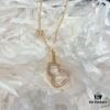 692fda9b99f2d84055c8aff3 Exquisitely Crafted Gourd Pendant Necklace with Hand-Set Stones in V-Gold