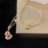 692fdaa199f2d84055c8affa Exquisitely Crafted Gourd Pendant Necklace with Hand-Set Stones in V-Gold
