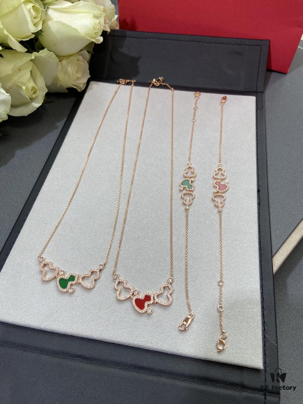 692fdaad99f2d84055c8b00c Necklace and Bracelet Set from the Same Collection