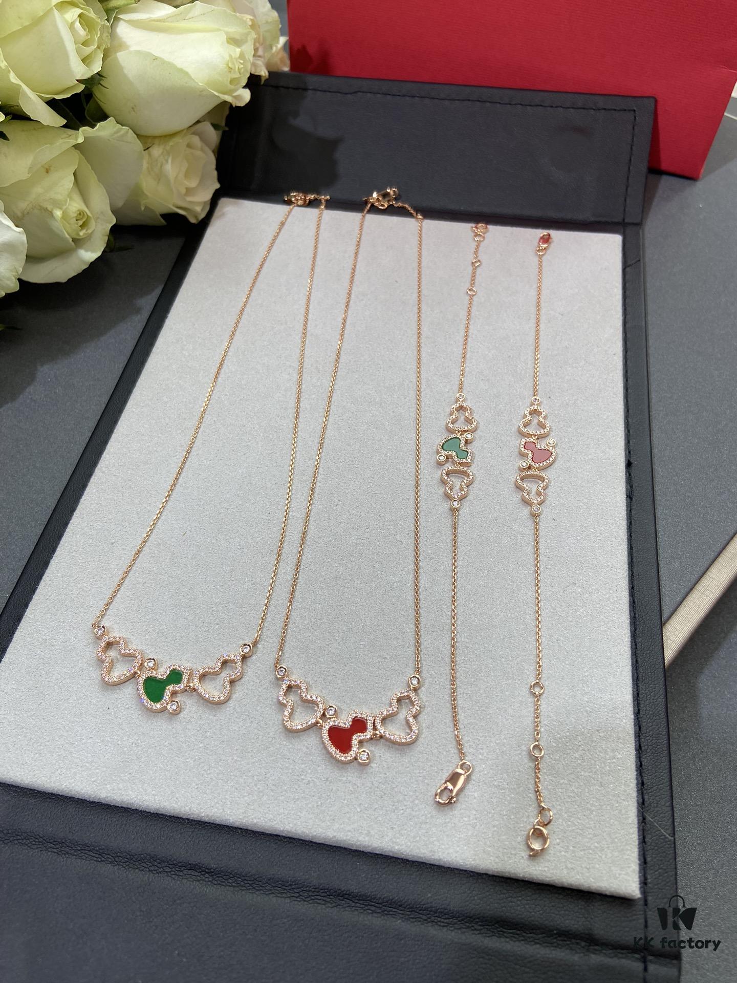 Necklace and Bracelet Set from the Same Collection