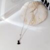 692fdabd99f2d84055c8b021 Exquisitely Crafted Gourd Pendant Necklace with Hand-Set Stones and Custom Clasp