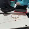 692fdad999f2d84055c8b04f Exquisite and Versatile Premium Accessories 💎 - Kylin Single Gourd Red Agate Bracelet, Tiffany T-Shape Gemstone Diamond-Paved White Mother-of-Pearl Bangle