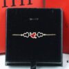 692fdada99f2d84055c8b050 Qeelin Lucky Red Gourd Bracelet with Three Gourds
