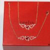 692fdae599f2d84055c8b066 Qeelin Lucky Red Gourd Bracelet with Three Gourds