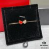 692fdaeb99f2d84055c8b06e Red & Diamond Wulu Kylin Double Gourd Bracelet 🌹 Adorable Design 😍 Elegant Silhouette with Simple Lines 🥰 Highly Elegant 😊 Qeelin x Rebecca Exclusive Limited Edition