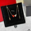 692fdaf299f2d84055c8b078 Qeelin x Lebekah Exclusive Limited Edition Red + Diamond Wulu Kylin Double Gourd Necklace 🌹 Adorable Design, Elegant Silhouette