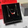 692fdaf299f2d84055c8b07a Qeelin x Lebekah Exclusive Limited Edition Red + Diamond Wulu Kylin Double Gourd Necklace 🌹 Adorable Design, Elegant Silhouette