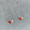 692fdaf399f2d84055c8b07b Qeelin x Lebekah Exclusive Limited Edition Red + Diamond Wulu Kylin Double Gourd Necklace 🌹 Adorable Design, Elegant Silhouette