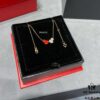692fdaf399f2d84055c8b07c Qeelin x Lebekah Exclusive Limited Edition Red + Diamond Wulu Kylin Double Gourd Necklace 🌹 Adorable Design, Elegant Silhouette