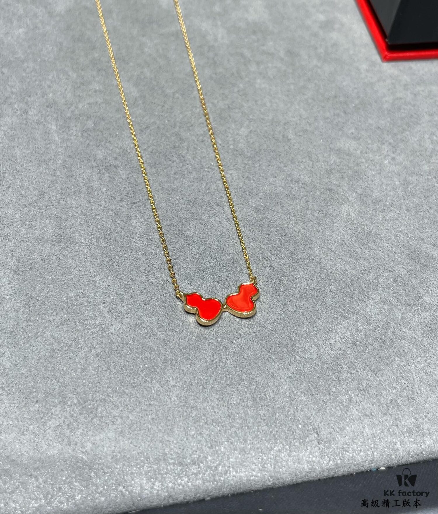 692fdaf799f2d84055c8b080 wulu Double Gourd Necklace 🌹 Adorable Design 😍 Elegant Silhouette with Minimalist Lines 🥰 Exclusively Launched by Qeelin x Rebecca, Limited Edition