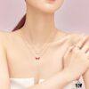 692fdafa99f2d84055c8b086 Qeelin Wulu Double Gourd Necklace (Pavé Diamond) - Limited Edition Exclusive with Libeiya