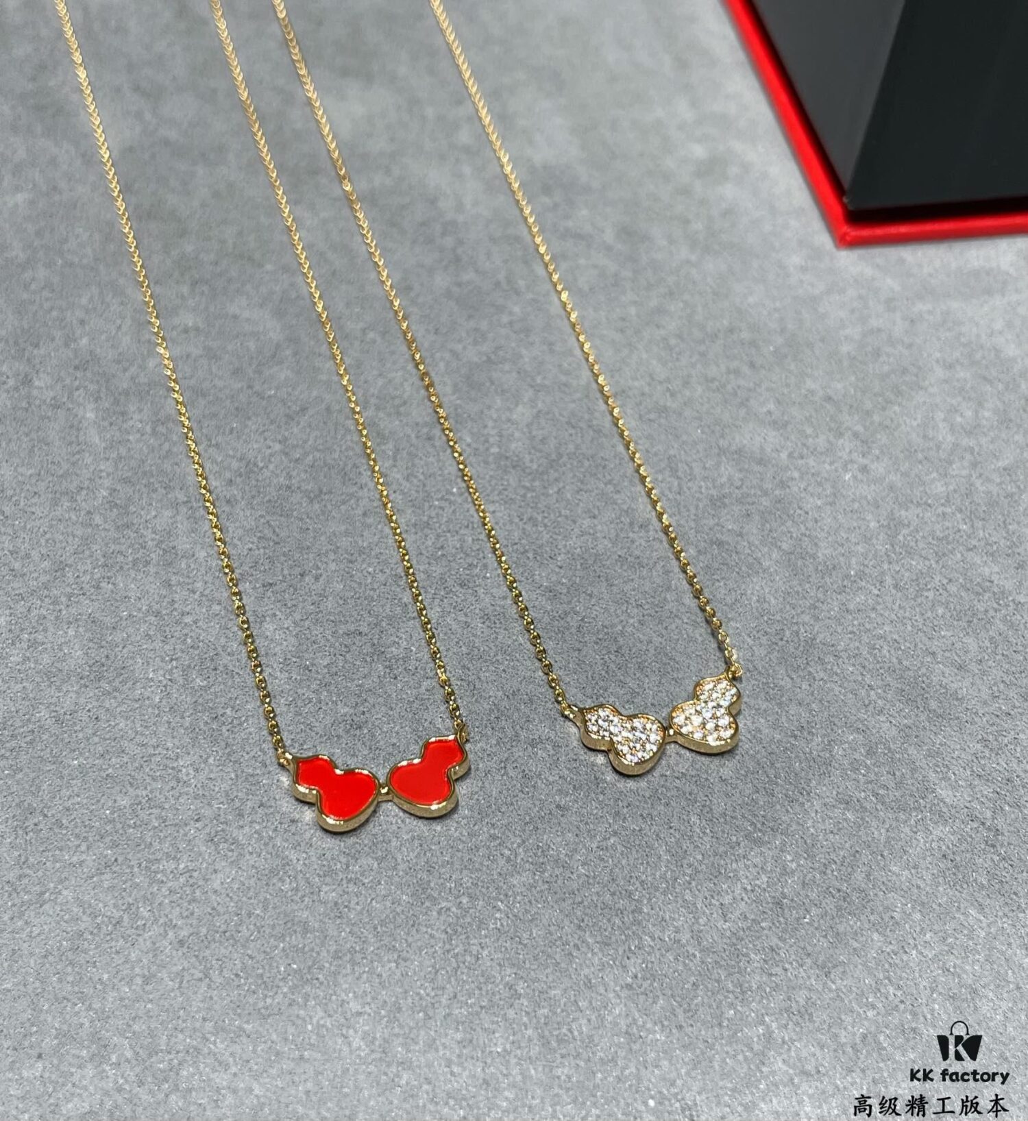 692fdaff99f2d84055c8b08b wulu Double Gourd Necklace 🌹 Adorable Design 😍 Elegant Silhouette with Minimalist Lines 🥰 Exclusively Launched by Qeelin x Rebecca, Limited Edition