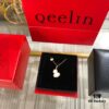 692fdb1e99f2d84055c8b0b3 Qeelin Q-Blossom Gourd Necklace with Detachable Gourd Pendant