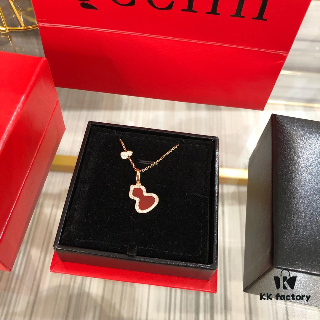 692fdb2299f2d84055c8b0bb Qeelin Lucky Gourd Necklace with Detachable Pendant