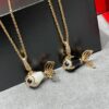 692fdb3e99f2d84055c8b0ec Kirin Goldfish Necklace, New Arrival from Boutique, Featuring Agate Body with Encapsulated Design and Expert Diamond Paving for a Vivid, Lifelike Appearance