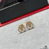 692fdb4199f2d84055c8b0ef Kirin Advanced White Abalone Ruyi Lock Stud Earrings ✨ A Perfect Blend of Fashion and Tradition