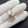 692fdb4199f2d84055c8b0f0 Kirin Advanced White Abalone Ruyi Lock Stud Earrings ✨ A Perfect Blend of Fashion and Tradition