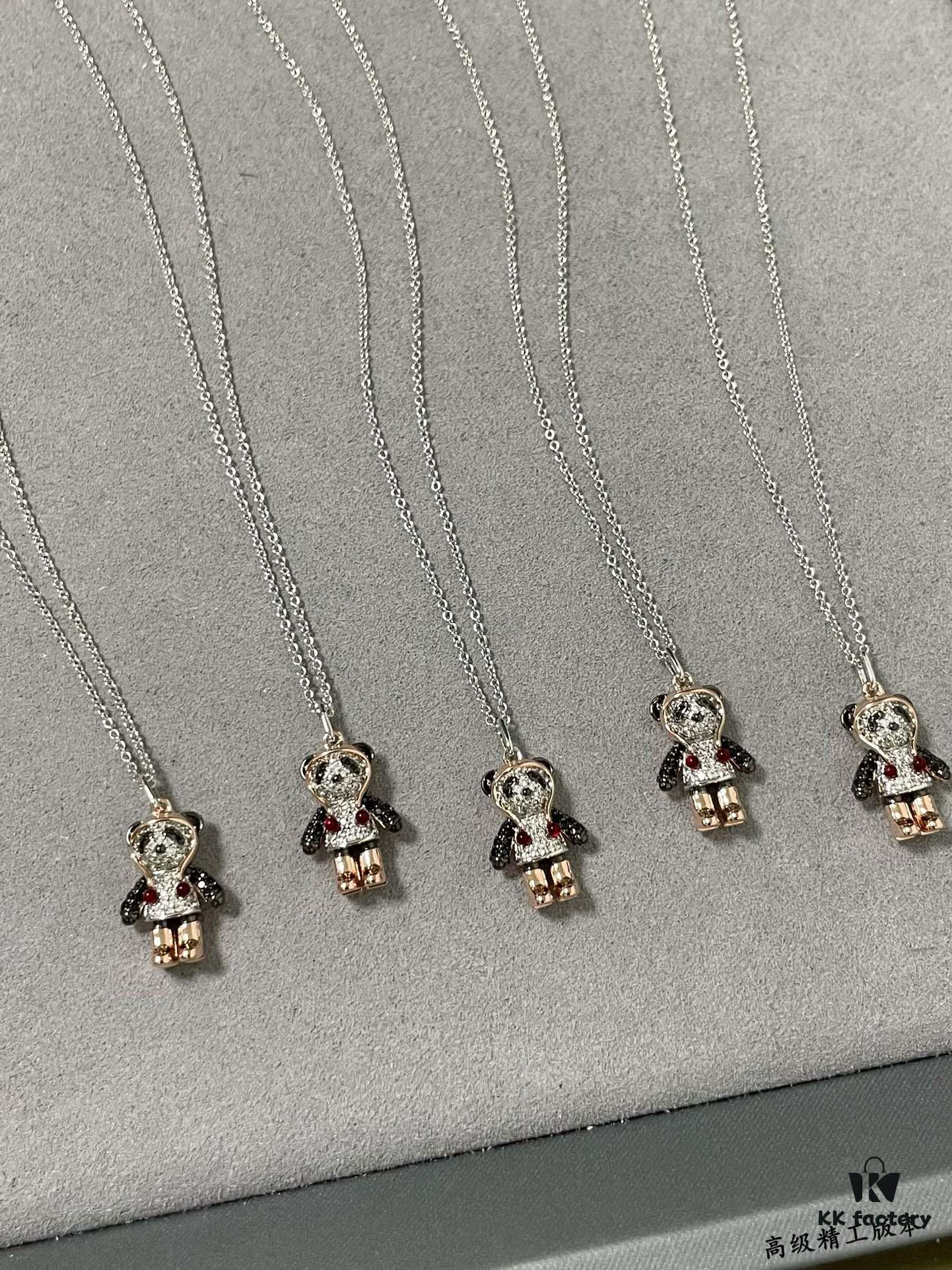 692fdb5799f2d84055c8b10b Qeelin Bobo Panda Necklace with Hat, Exquisitely Crafted