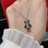 692fdb5899f2d84055c8b10c Qeelin Bobo Panda Necklace with Hat, Exquisitely Crafted