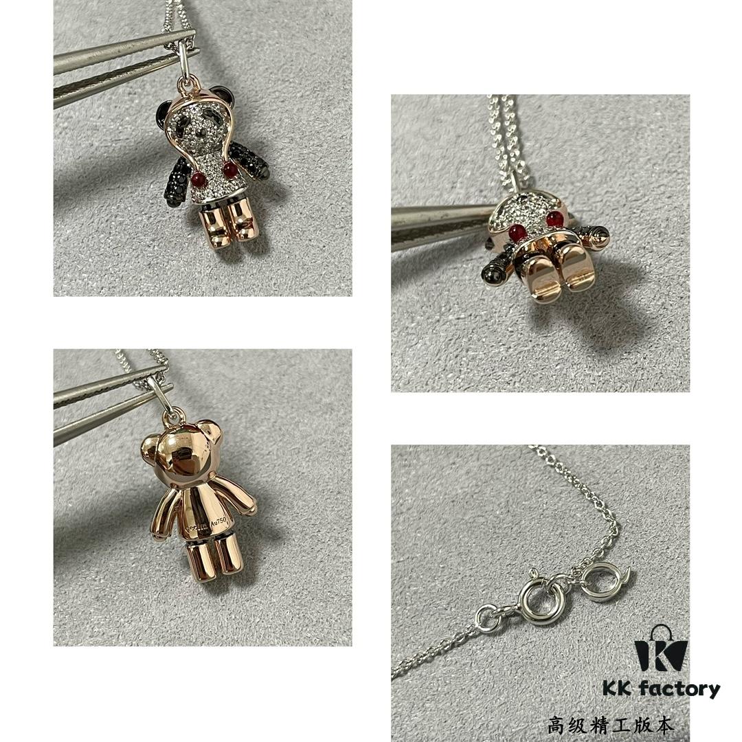 692fdb5a99f2d84055c8b10d Qeelin Bobo Panda Necklace with Hat, Exquisitely Crafted