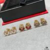 692fdb7399f2d84055c8b131 Kirin Advanced White Abalone Ruyi Lock Stud Earrings ✨ A Perfect Blend of Fashion and Tradition