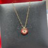 692fdb7f99f2d84055c8b147 Kirin Red-Edged Full-Pave Lucky Lock Necklace ✨ A Perfect Blend of Fashion and Tradition, Eye-Catching and Unique Design