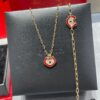 692fdb8299f2d84055c8b148 Kirin Red-Edged Full-Pave Lucky Lock Necklace ✨ A Perfect Blend of Fashion and Tradition, Eye-Catching and Unique Design