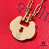 692fdb8e99f2d84055c8b162 ❗️New Arrival❗️ ☀️Qeelin Yu Yi Flower Moon Pendant Necklace