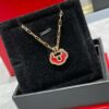 692fdb9299f2d84055c8b169 Kylin Large High-End Red Agate Ruyi Lock Necklace, Combining Fashion and Tradition with Hand-Micro-Inlaid Eight-Heart-Eight-Arrow High-Carbon Diamonds