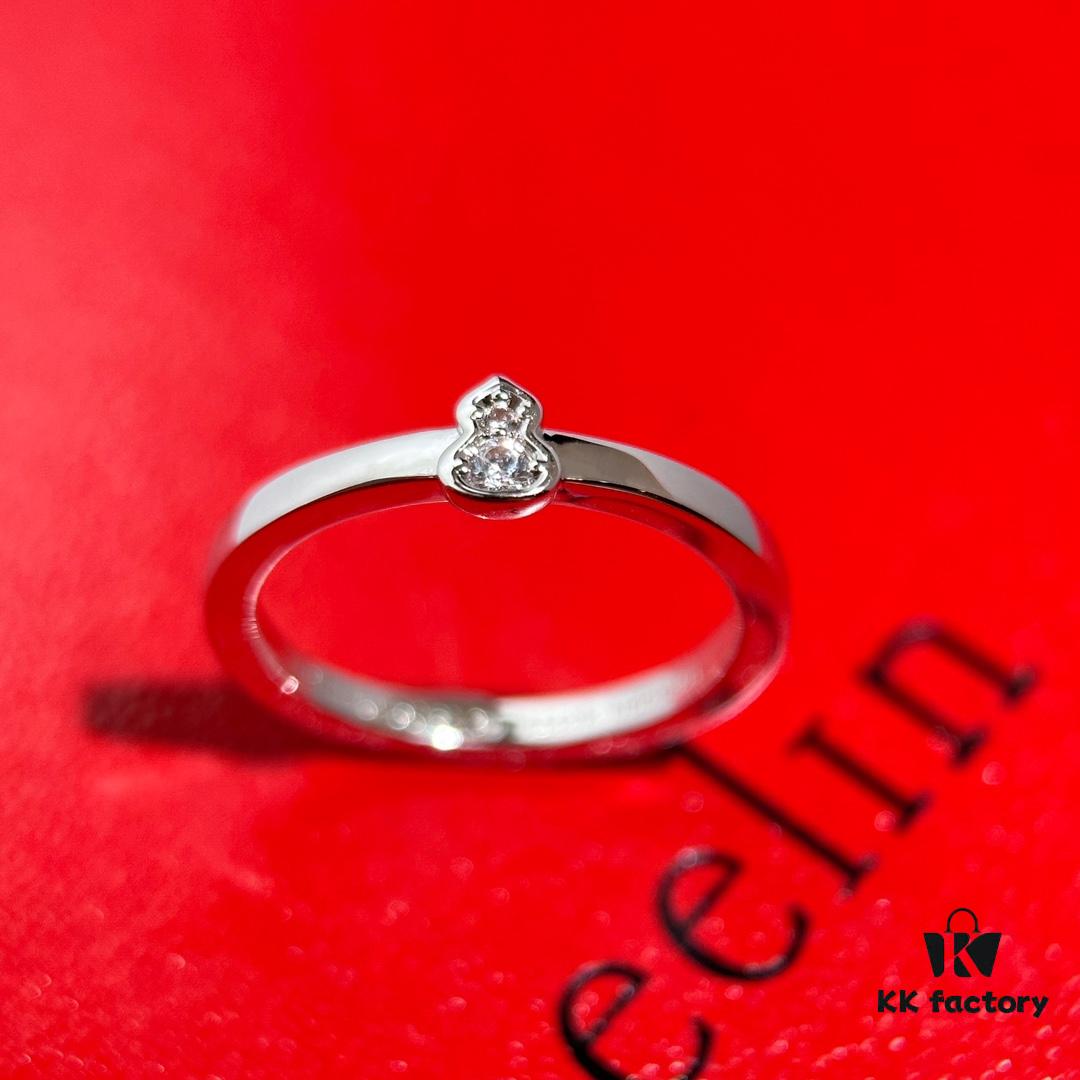 692fdba399f2d84055c8b18d ❗️New Arrival❗️ ☀️Qeelin Qilin Petite Wulu Smooth Gourd Ring