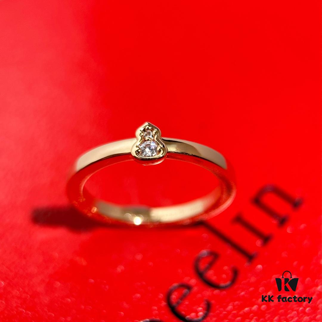 692fdba499f2d84055c8b18e ❗️New Arrival❗️ ☀️Qeelin Qilin Petite Wulu Smooth Gourd Ring
