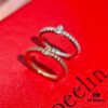 Qeelin Qilin Petite Wulu Diamond-Set Gourd Ring