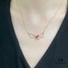 692fdbab99f2d84055c8b19c Kylin Red Agate Three Gourds Necklace