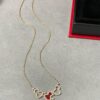 692fdbb099f2d84055c8b1a6 Kylin Red Agate Three Gourds Necklace