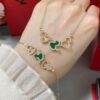 692fdbbf99f2d84055c8b1bc Kylin Green Jade Gourd Bracelet