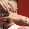 692fdbd399f2d84055c8b1e0 Qeelin 2022 New Arrival Hollow Full Diamond Gourd Bangle, High Jewelry Combining Chinese Elements with Modern Design, Blossom-Inspired Wulu Shape, Celebrating Spring and Fortune in Timeless Style, Crafted in Premium V Gold with Platinum and Rose Gold Options